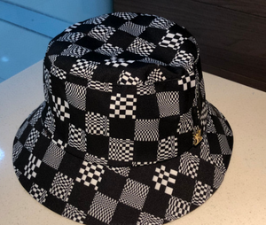 Louis Vuitton Checkered Bucket Hat  - One Size Fits All - MELANGE&KITSCH