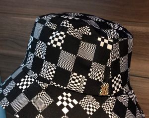 Louis Vuitton Checkered Bucket Hat  - One Size Fits All - MELANGE&KITSCH